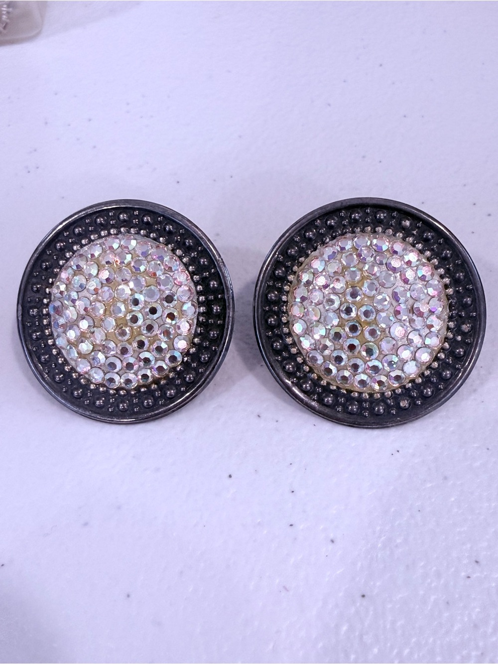 Vintage Richard Kerr clip-on earrings